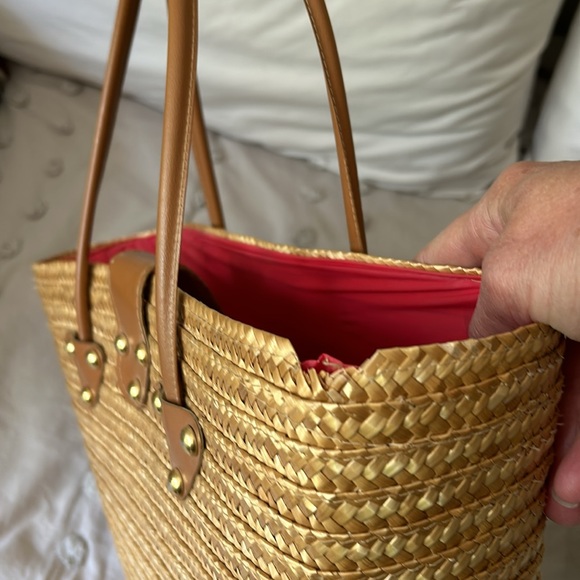 Vintage Bermuda Straw Bag Tourist/Travel - Picture 6 of 8